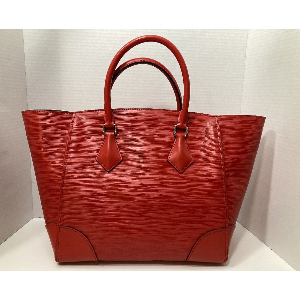 Authentic Louis Vuitton Phenix MM Coquelicot / M50589 / EUC
